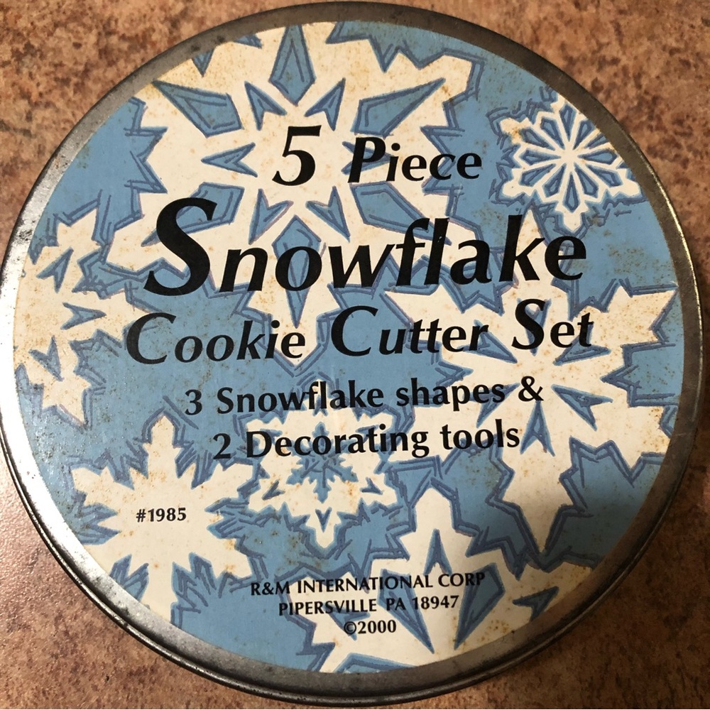 Vintage Snowflake ❄️ Cookie Cutters